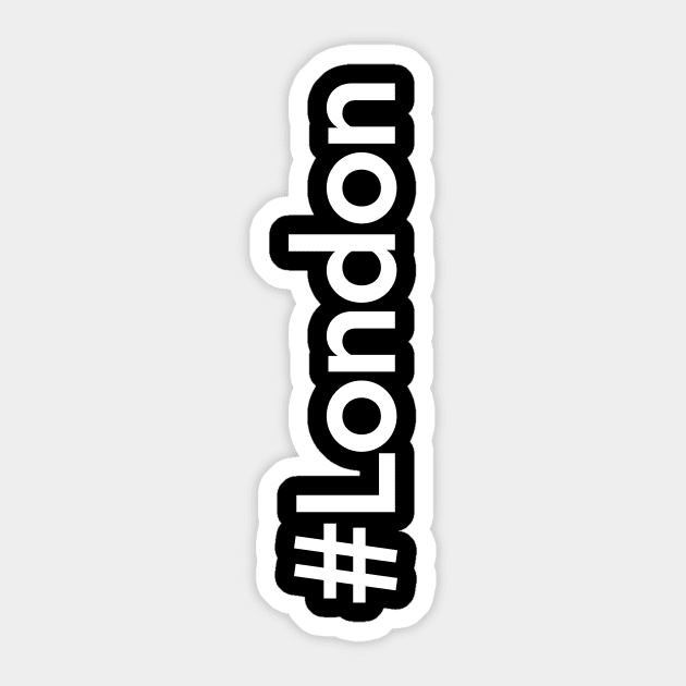 #London (request other colours) Sticker by designseventy